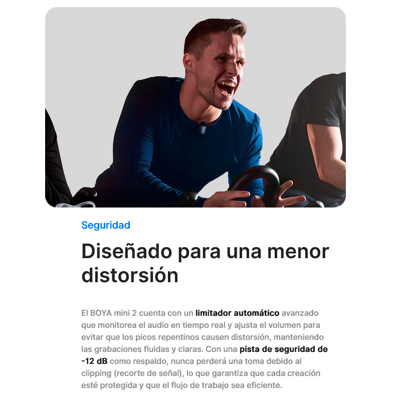 BOYA Mini-2 Usb-C - Micrófono Inalámbrico cancelación de ruido IA · imagen 4