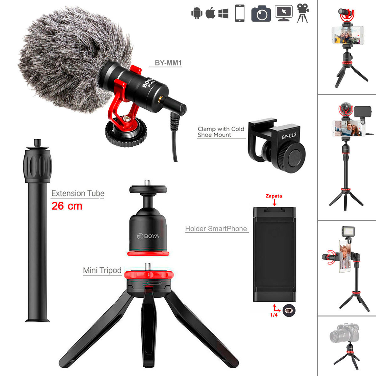 BOYA BY-VG330 - Vlogger · imagen 1