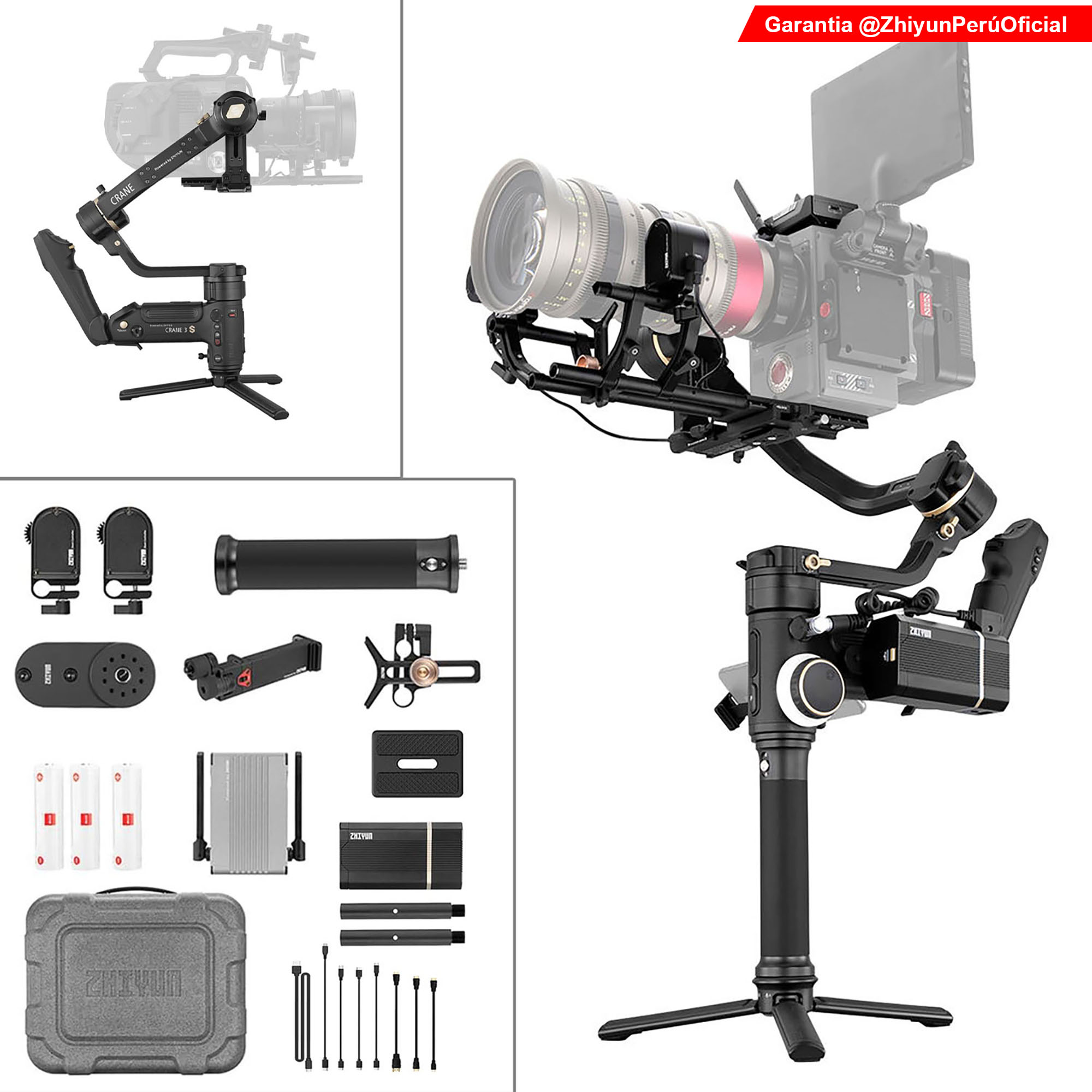 ZHIYUN CRANE 3S PRO KIT · imagen 1