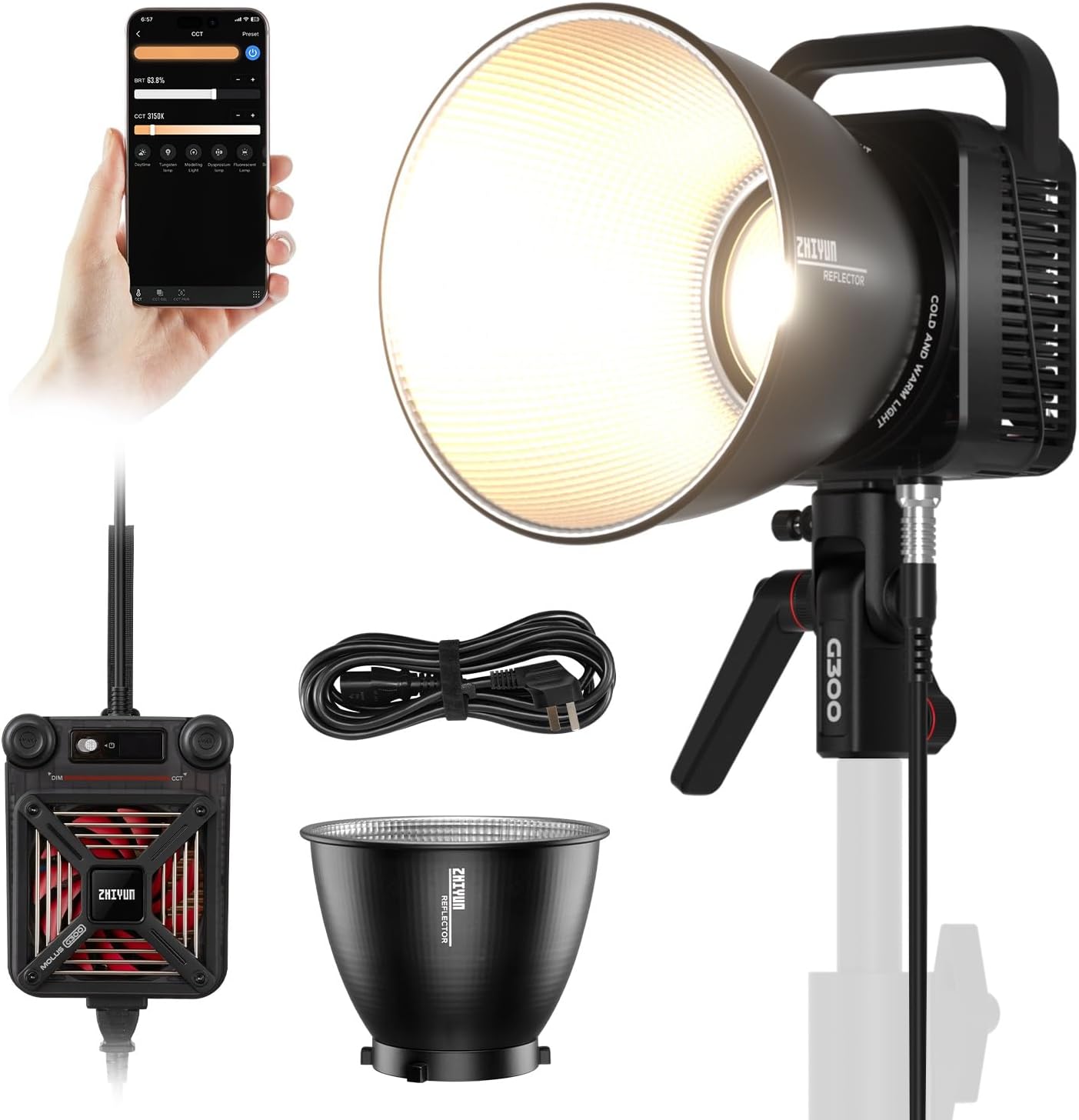 ZHIYUN MOLUS G300 Bicolor - PRE-VENTA · imagen 1