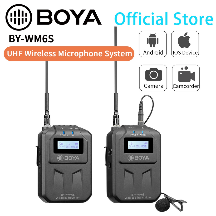 BOYA BY-WM6S / Wireless UHS · imagen 3