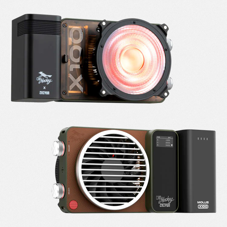 ZHIYUN Molus X100 - RGB - LUZ LED - PRE-VENTA · imagen 4